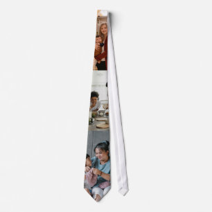 3 Photo Customized Collage Neck Tie