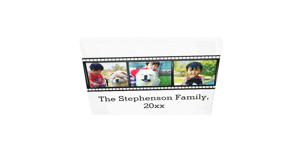Create Your Own Photo Film Strip Prints & Canvases
