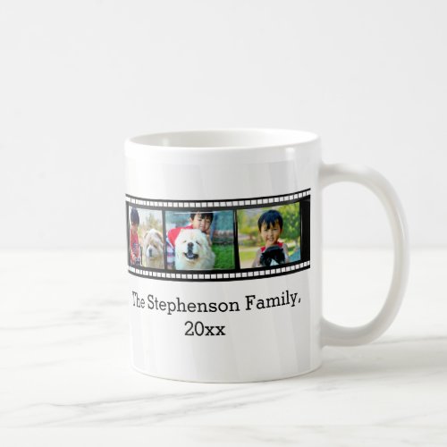 3_Photo film strip personalized photo Coffee Mug