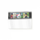 3-Photo film strip personalized photo sticky notes