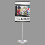3-Photo film strip personalized photo Table Lamp