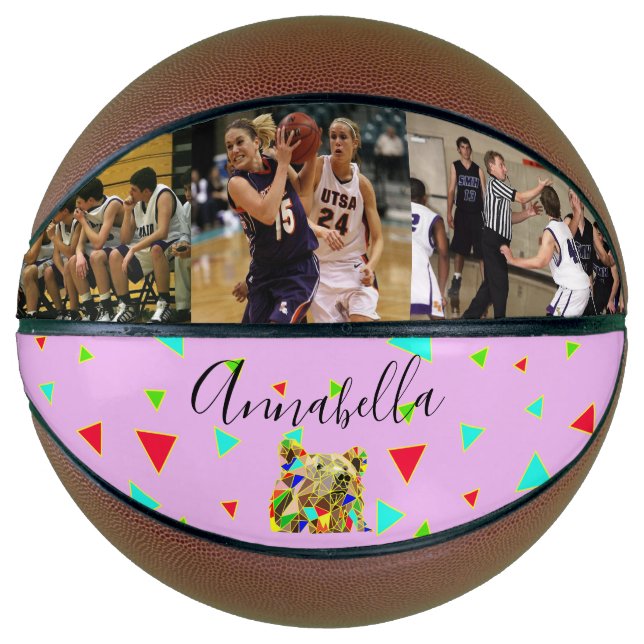 3 photo girly life basketball (Front)