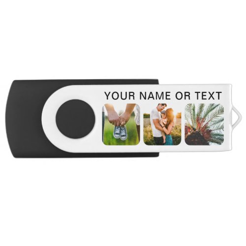 3 Photo  Name USB Drive Personalized