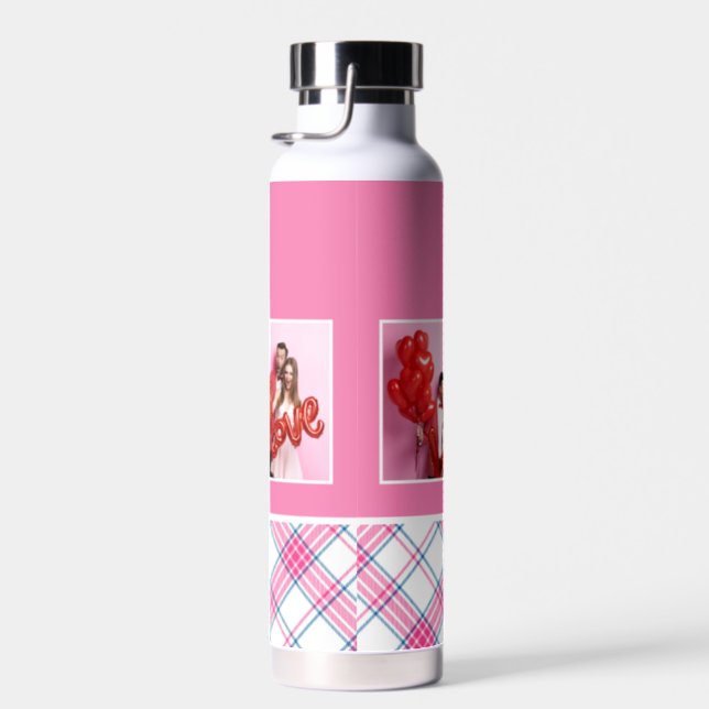 Preppy Design Custom Water Bottles - 20 oz - Aluminum