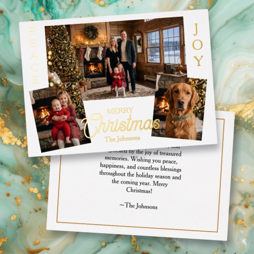 3 Photo Template | Personalized Christmas