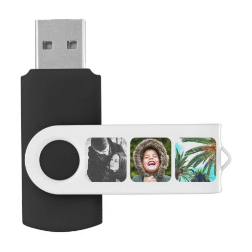 3 Photo USB Drive Personalized