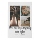 3 Photo Wedding Anniversary Collage Quote