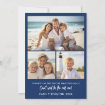 3 Photos - Family Reunion Memories