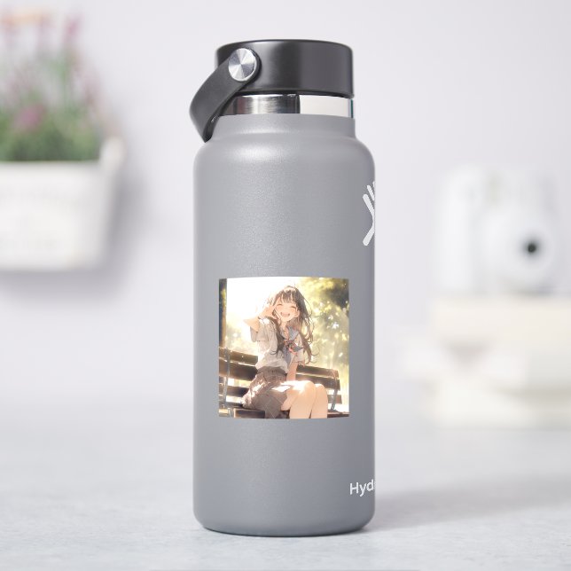 3 Pieces JK Sticker with a Smile | Sushi Musume Se (HydroFlask)