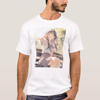 3 pieces JK T shirt with a smile | Sushi Musume Ge