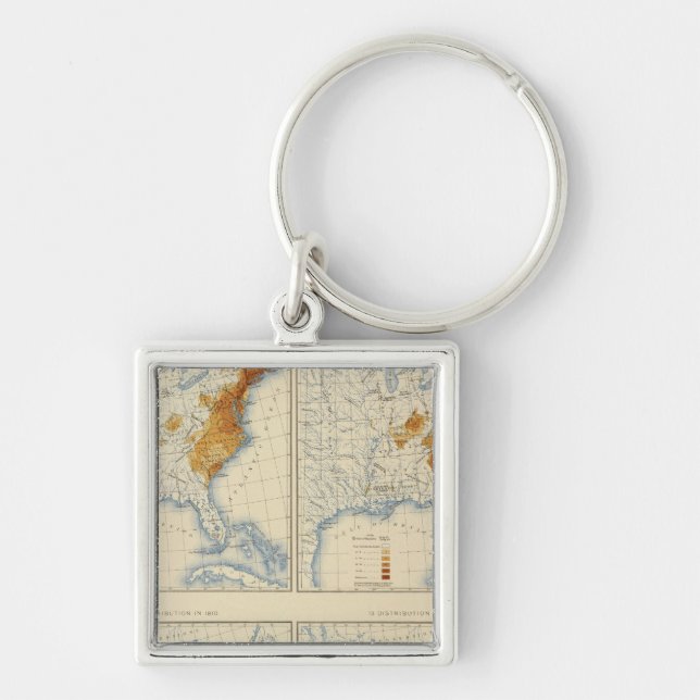 3 Population 17901820 Keychain (Front)