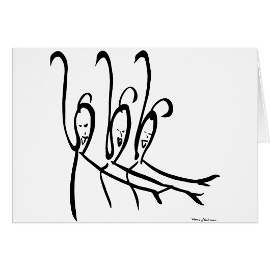 3 posers cards (Front Horizontal)
