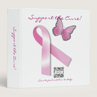 3 Ring Binder Breast Cancer Support