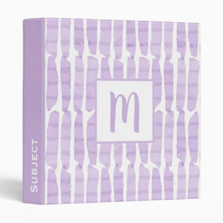3 Ring Binder | Brush Papyrus Purple