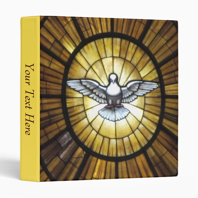 3 Ring Binder--Dove Binder (Front/Spine)