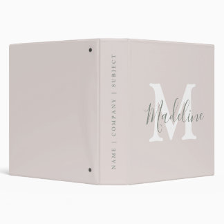 3-Ring Binder for School with Pockets and Prongs
