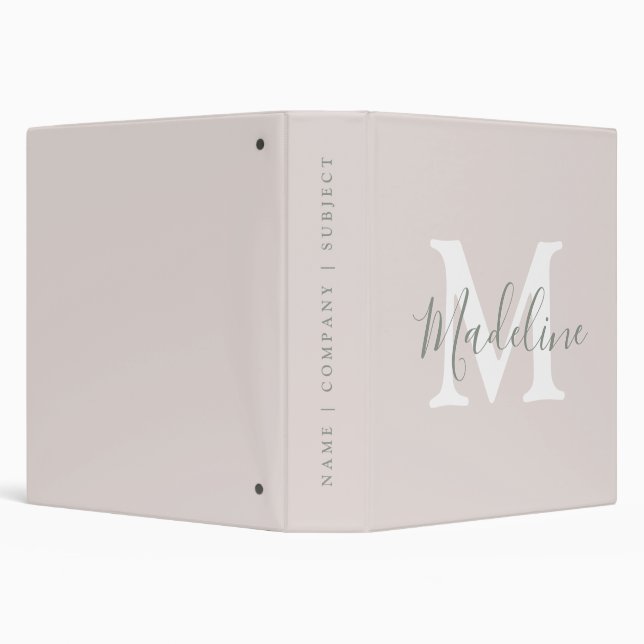 3-Ring Binder for School with Pockets and Prongs (Background)