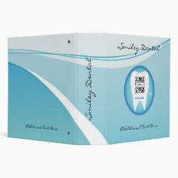 3 Ring Binder Template Dental Tooth | Zazzle