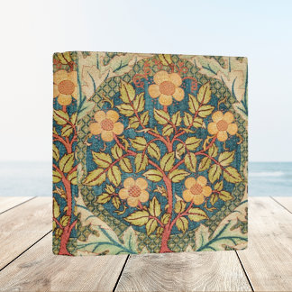 3 ring binder William Morris art design
