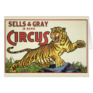 3 Ring Circus - circa 1930 Cards