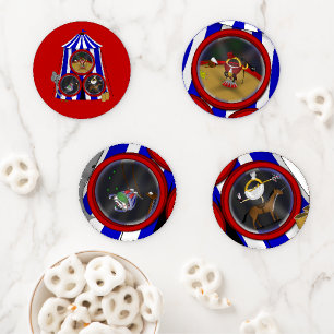 3 Ring Circus - Coaster Set
