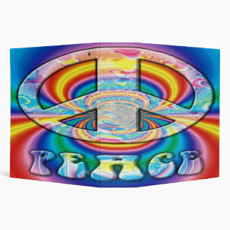 3 Ring Peace Sign Binder