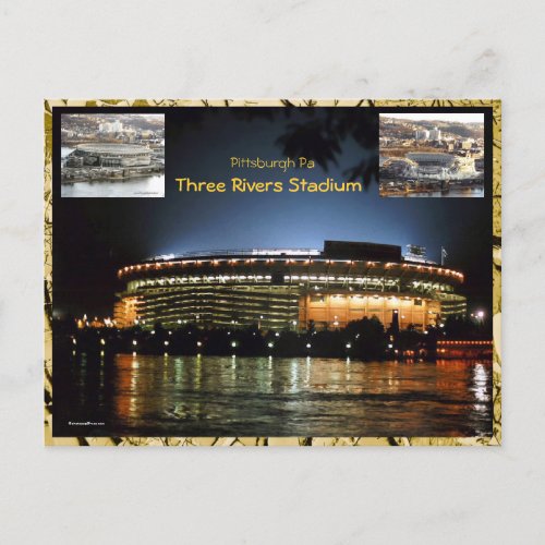 3 Rivers Stadium Postcard