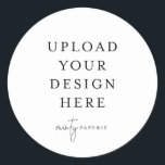 3" Round Sticker<br><div class="desc">Customize your label design in Templett. After you are done editing, download your file in a JPG format (don't forget to turn on the bleed option). Upload your design here by clicking on the blue "Personalize" button.</div>