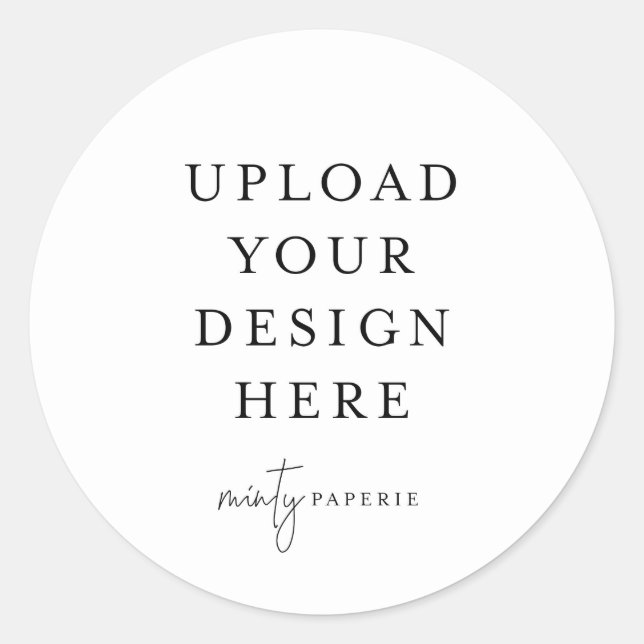 3" Round Sticker (Front)