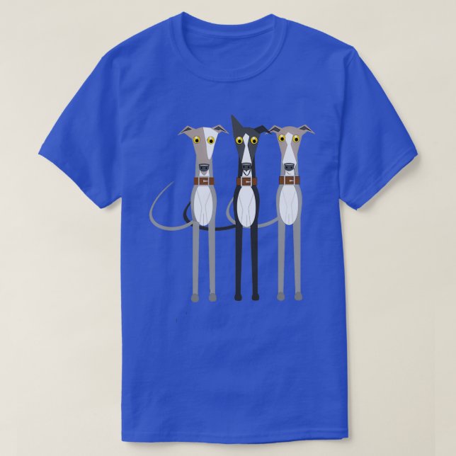 3 sighthound boys  T-Shirt (Design Front)