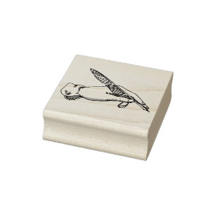 3 sizes rubber stamp with image Hand pen writing