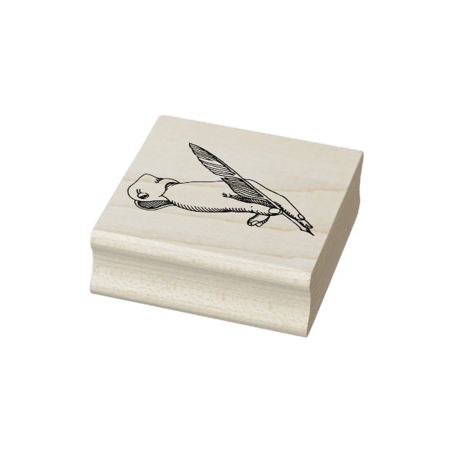 3 sizes rubber stamp with image Hand pen writing (Stamp)