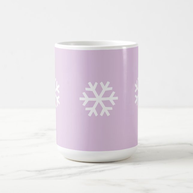 3 Small Snowflake Mug (Center)
