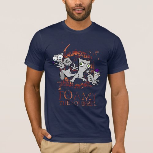 3 Squirrels Foamy Begley Pilz_E T_Shirt