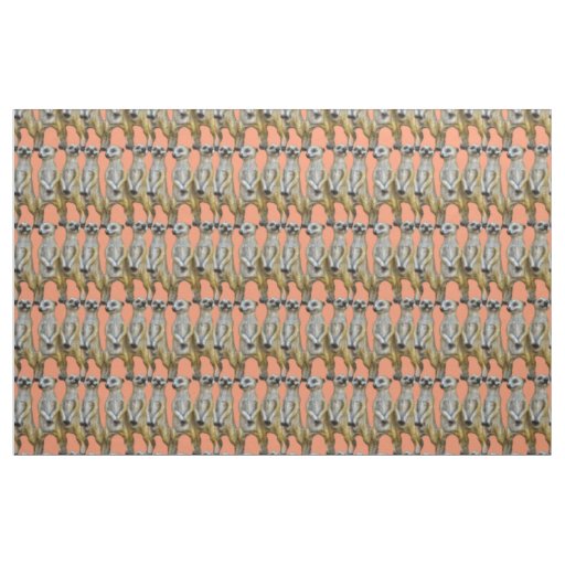 3 Standing Meerkats Thunder_Cove Fabric