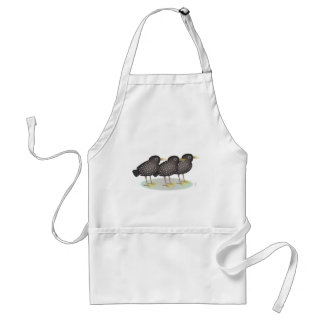 3 starlings adult apron