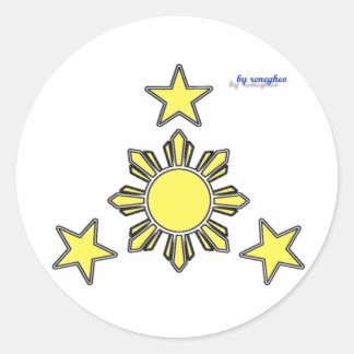 3 stars & a sun sticker