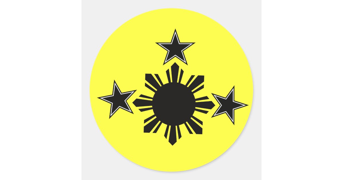 3 stars and a sun vector