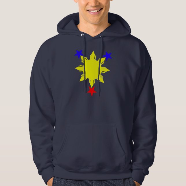 3 stars and a sun hoodie (Front)