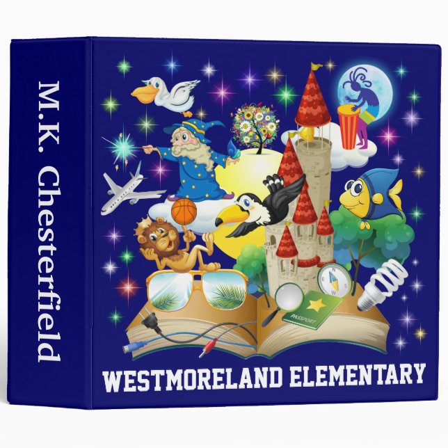 3 Teacher / Literacy Binder - SRF (Front/Spine)