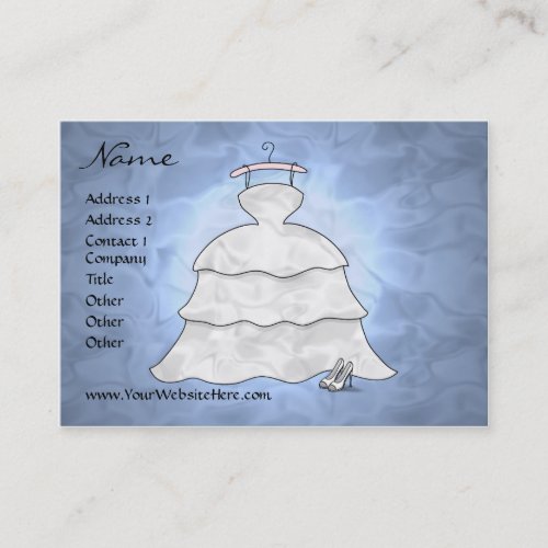3 Tier Taffeta Business Card