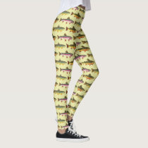 Rainbow Trout Fishing Ichthyology Leggings