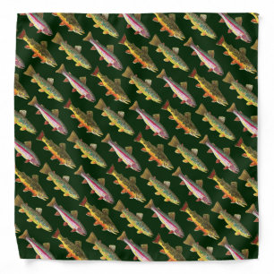 3 Trout Fly Fishing - Fisherman's Bandana
