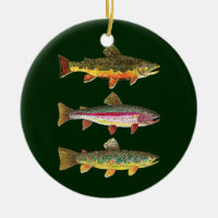 3 Trout for Fly Fishing Fishermen and Fisherwomen