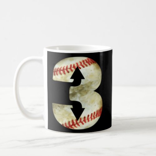 3 Up 3 Down Three Up Three Down Baseball Softball  Coffee Mug