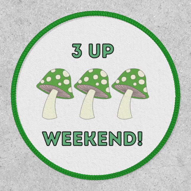 3 up weekend patch (Front)