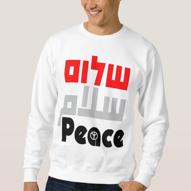 3 Way Peace to match the Jordan "Chicago" X Sweatshirt (Front)