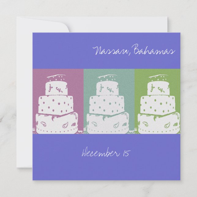 3 Wedding Cakes (Front)