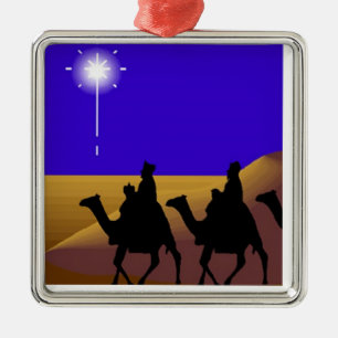 3 Wise Men Christmas Ornaments