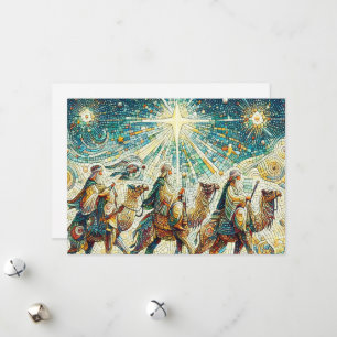 3 Wise men Holiday Card
